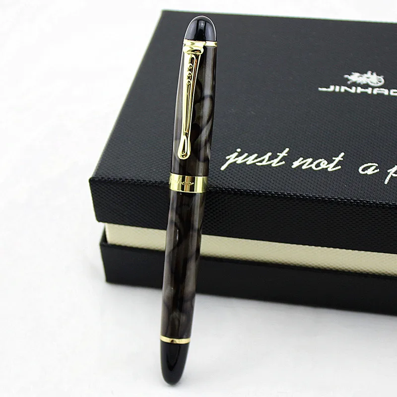 JINHAO X450 Красивая деловая Красная Средняя шариковая ручка, новая офисная деловая школьная Ручка для письма