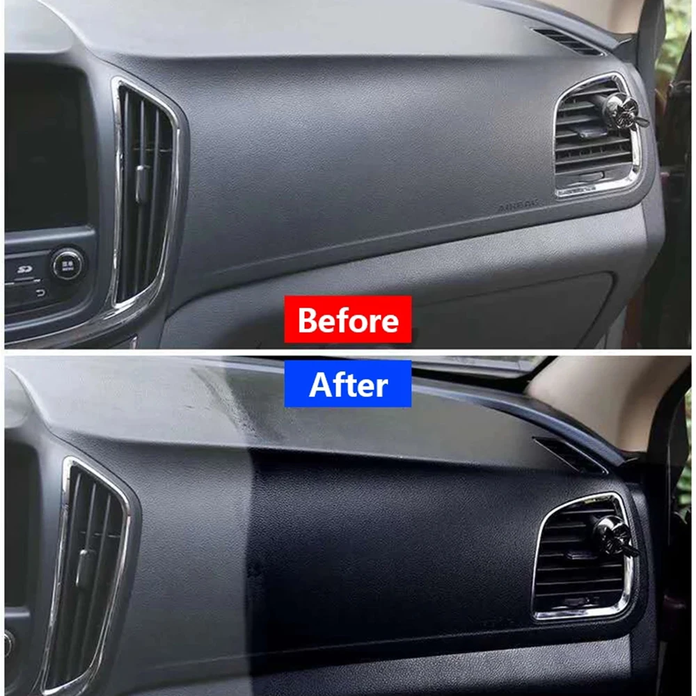 60ML Plastic Parts Retreading Agent Wax Instrument Panel Auto Interior Renovated Coating Car Light Cleaner | Автомобили и