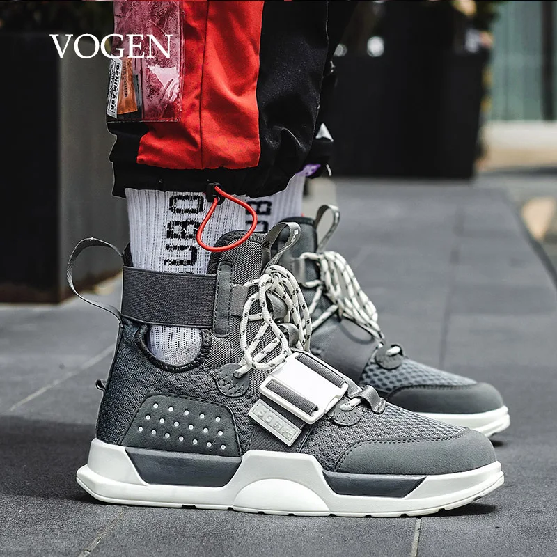 Кроссовки для мужчин и женщин высокие кеды на платформе спортивная обувь