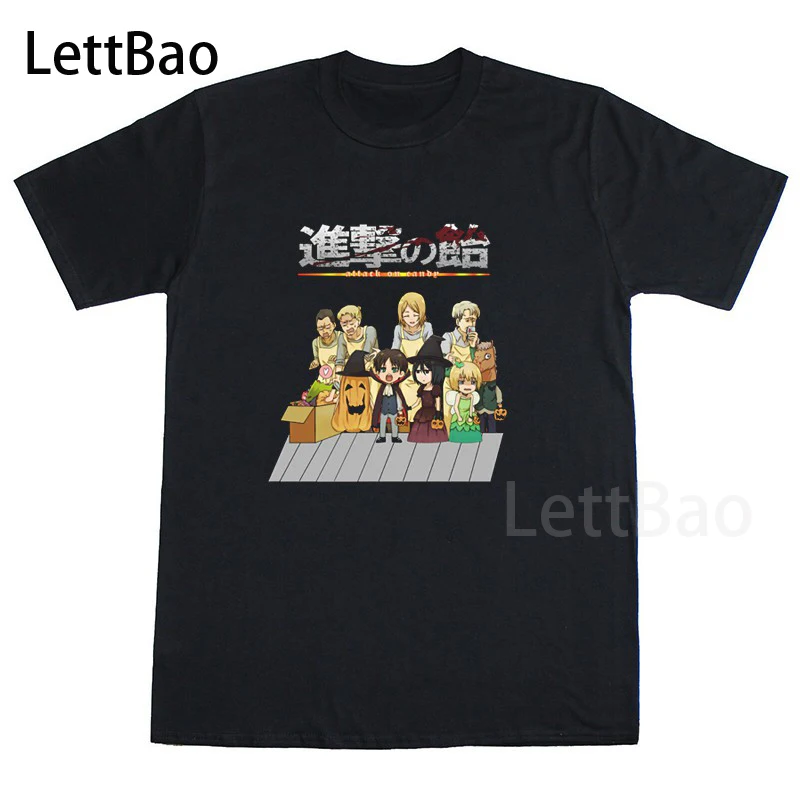 

Футболка мужская с принтом из японского аниме «атака на Титанов»