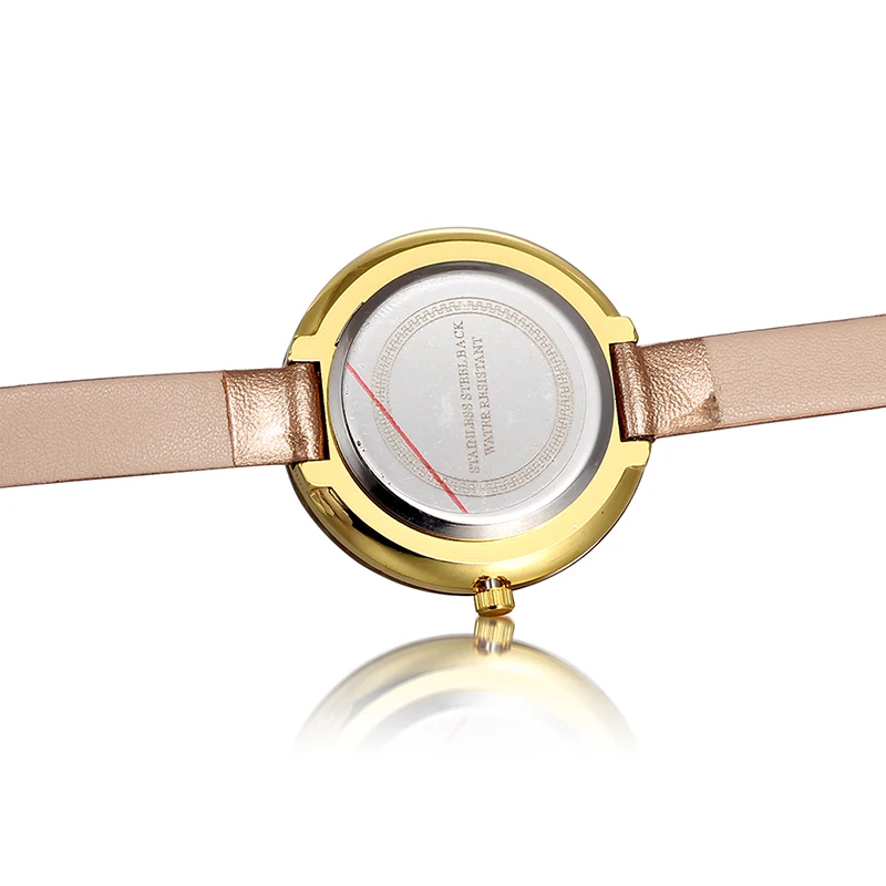 

New Luxury Brand Ladies Diamond Quartz Watch Leather Watch Ladies Leisure Fashion Watch Ladies Gift Relogio Feminino Reloj Mujer