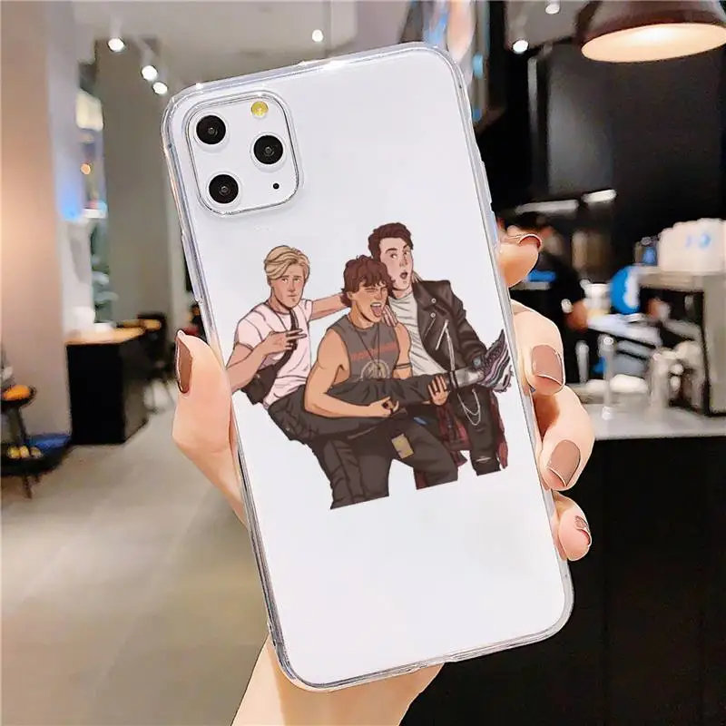 

Julie and the Phantoms Sunset Phone Case Transparent soft For iphone 5 5s 5c se 6 6s 7 8 11 12 plus mini x xs xr pro max