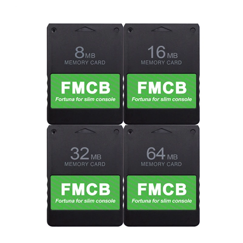 

Game Card Classic FMCB Free McBoot 8MB/16MB/32MB/64MB Durable Memory Card for PS2 Slim Console