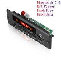 bluetooth 5 0 mp3 decoder decoding board module wireless car usb mp3 player wma wav tf card slot usb fm remote board module