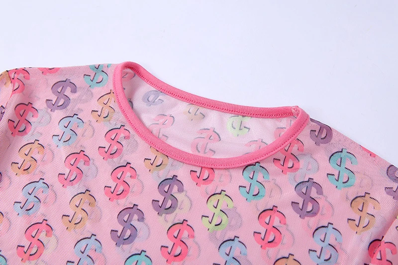 Женская модная сексуальная тонкая прозрачная рубашка с длинным рукавом и