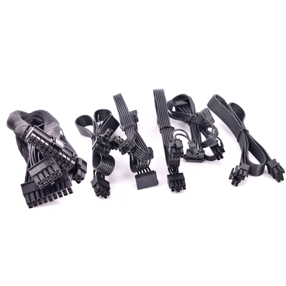PCIe 8Pin 6 + 2Pin IDE SATA CPU 4 4Pin ATX 24Pin PSU для CORSAIR RMi Series RM1000i RM850i RM750i RM650i выходные кабели |