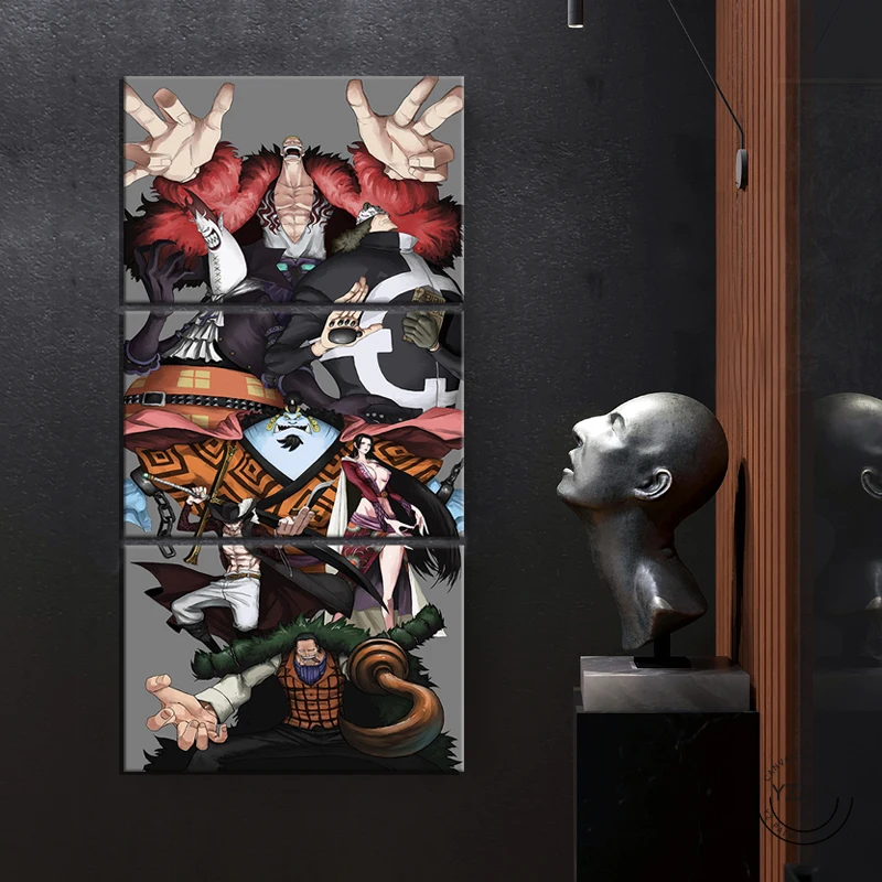 

3 шт., аниме-постеры для украшения стен