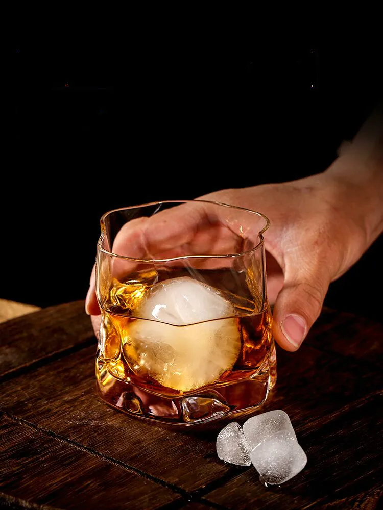 

Makoto Komatsu Net Red Whiskey Glass Foreign Wine Glass Nordic Ins Style Japanese Beer Glass Glass Crystal