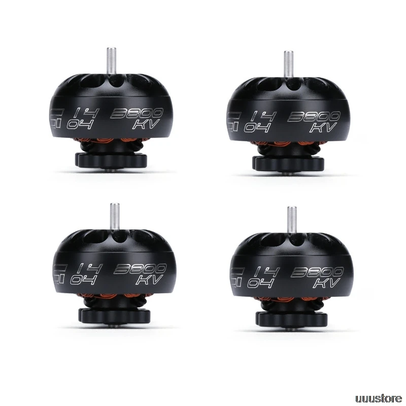 

4pcs/lot iFlight XING 1404 Motor 3000KV 3800KV 4600KV 2-4S Toothpick Ultralight Build X1404 Black Rotor for RC FPV Whoop Drone