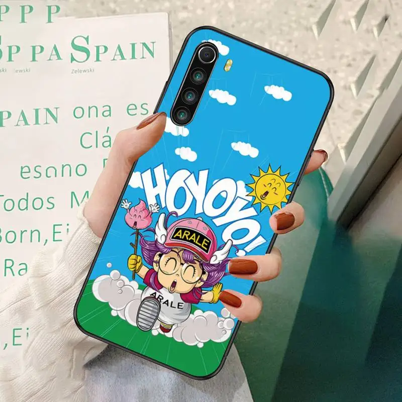 

Anime Dr Slump Arale Phone Case For Redmi 7 8 9 A K20 30 Pro Note 8 9 Pro 9s