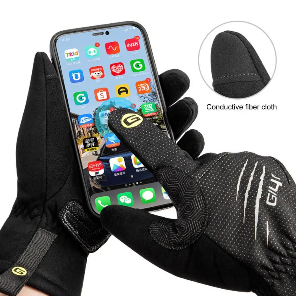 

Thicker Lining Anti Slip Driving Motorcycle Winter Warm Gloves for Outdoor