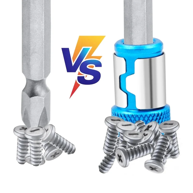 Universal Magnetic Ring for 1/4 Screwdriver Bit and 6.35mm Shank - Anti-Corrosion Drill Bit Magnet image 3