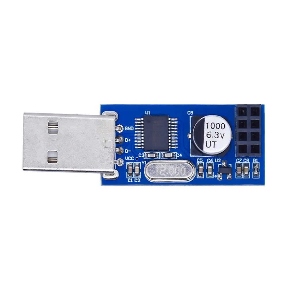 Плата адаптера CH340 CH340T NRF24L01 + USB для последовательного порта антенна 2 4G