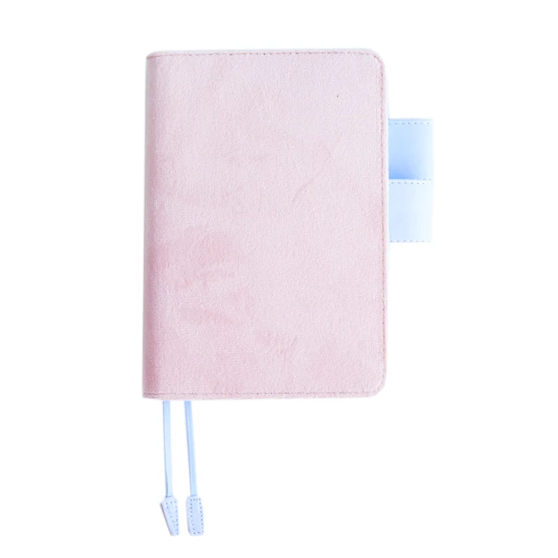 

A5 A6 Felt Shell Fabric Note Book Cover Loose Diary Coil Ring Binder Filler Paper Seperate Planner Receive Bag Card Storage