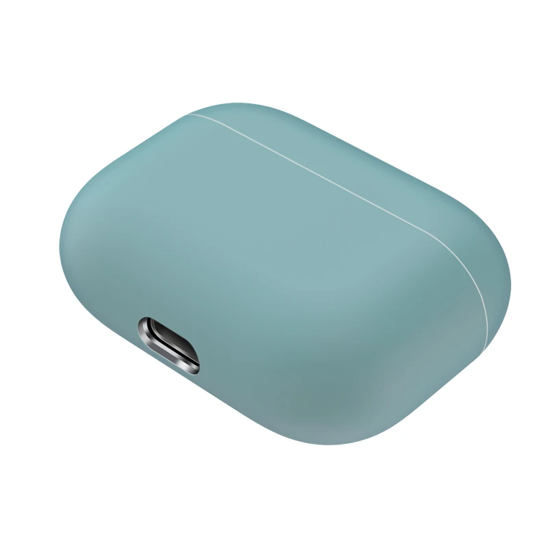 Для Apple Airpods Pro Чехол Air Pods Pro Чехол Funda беспроводные наушники защитный чехол для Air Pods Pro Earpods чехол - Цвет: Mint