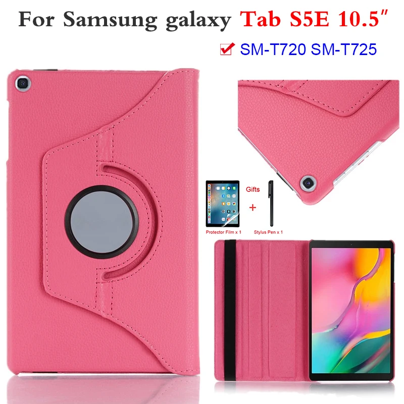 

Чехол-книжка для Samsung Galaxy Tab S5e 10,5 дюйма, с ручкой и пленкой