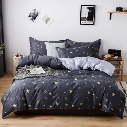 Комплект постельного белья Twin Full Queen King Size с зелеными листьями и цветами