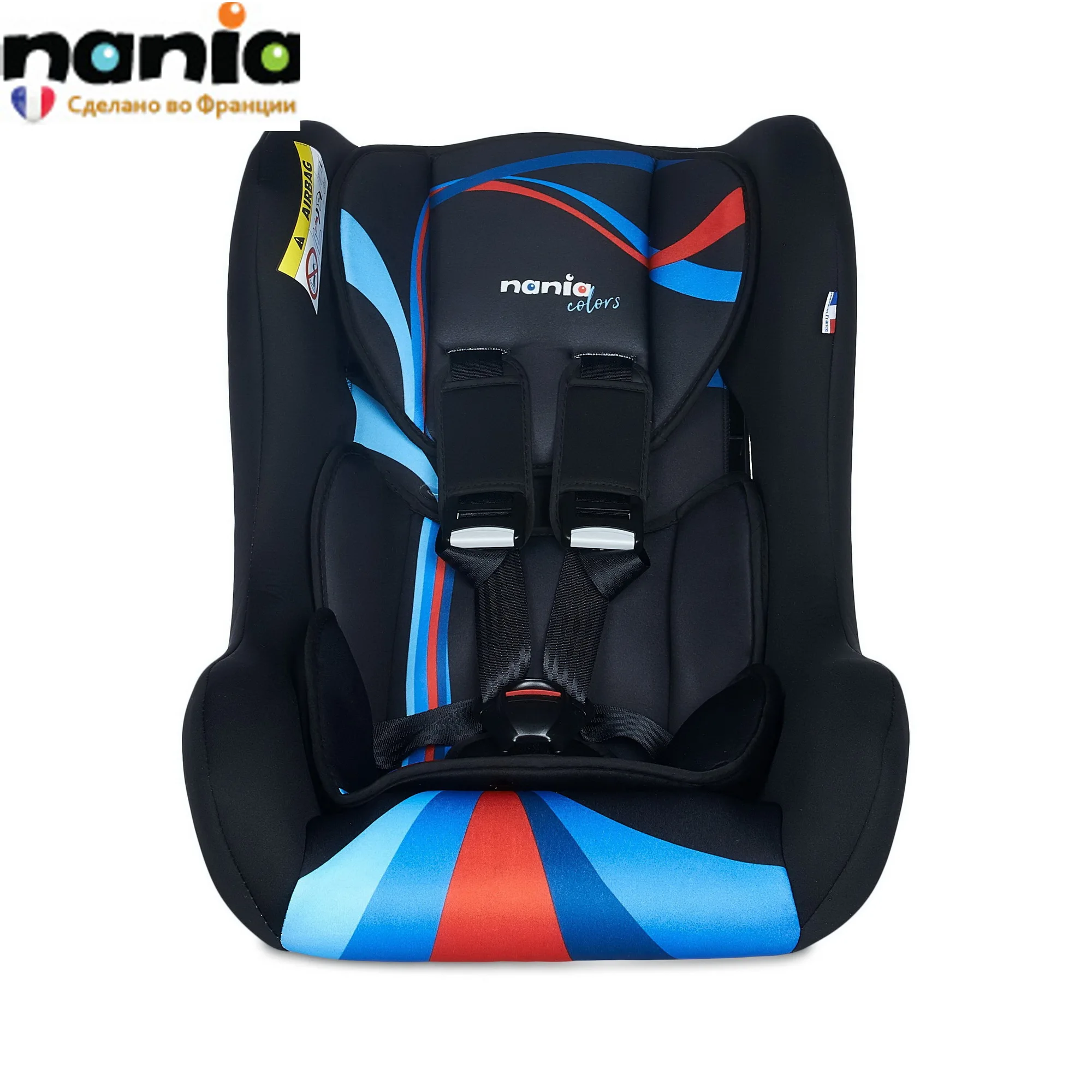 Автокресло Nania TRIO SP COMFORT COLORS BLUE для детей группы 0/1/2|Детское безопасное автокресло|