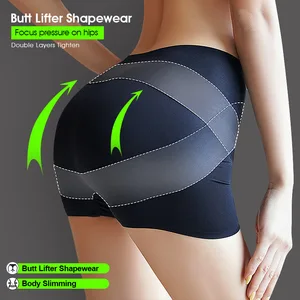 Butt Lifter Shapewear High Stretch Seamless Slimming Waist Trainer Body Shaper Women Tummy Control Panties Sport Panties Shorts