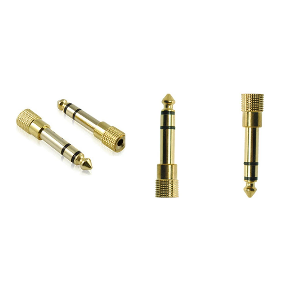 Electronic Practical Replacement Female Accessories Universal Jack Male Plug Portable Stereo Audio Adapter |