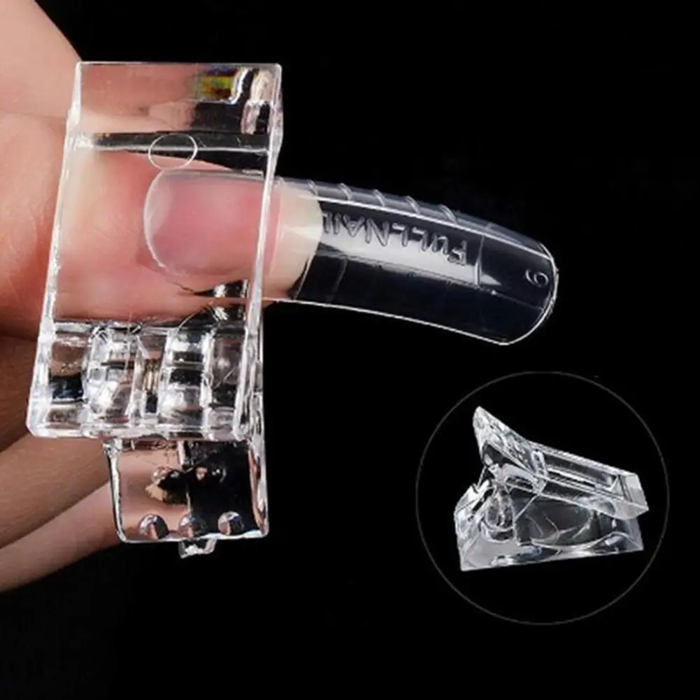 

Transparent Poly Nail Gel Quick Building Nail Extension Tips Clip Manicure Art Tool Nail Art Smooth Nail Builder Tool