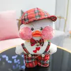 Милая плюшевая игрушка в виде розового лалафанфана, каваи, кафе, Мини, 30 см, желтая утка, милая мягкая кукла в виде животного, детские игрушки, подарок на день рождения для девочки