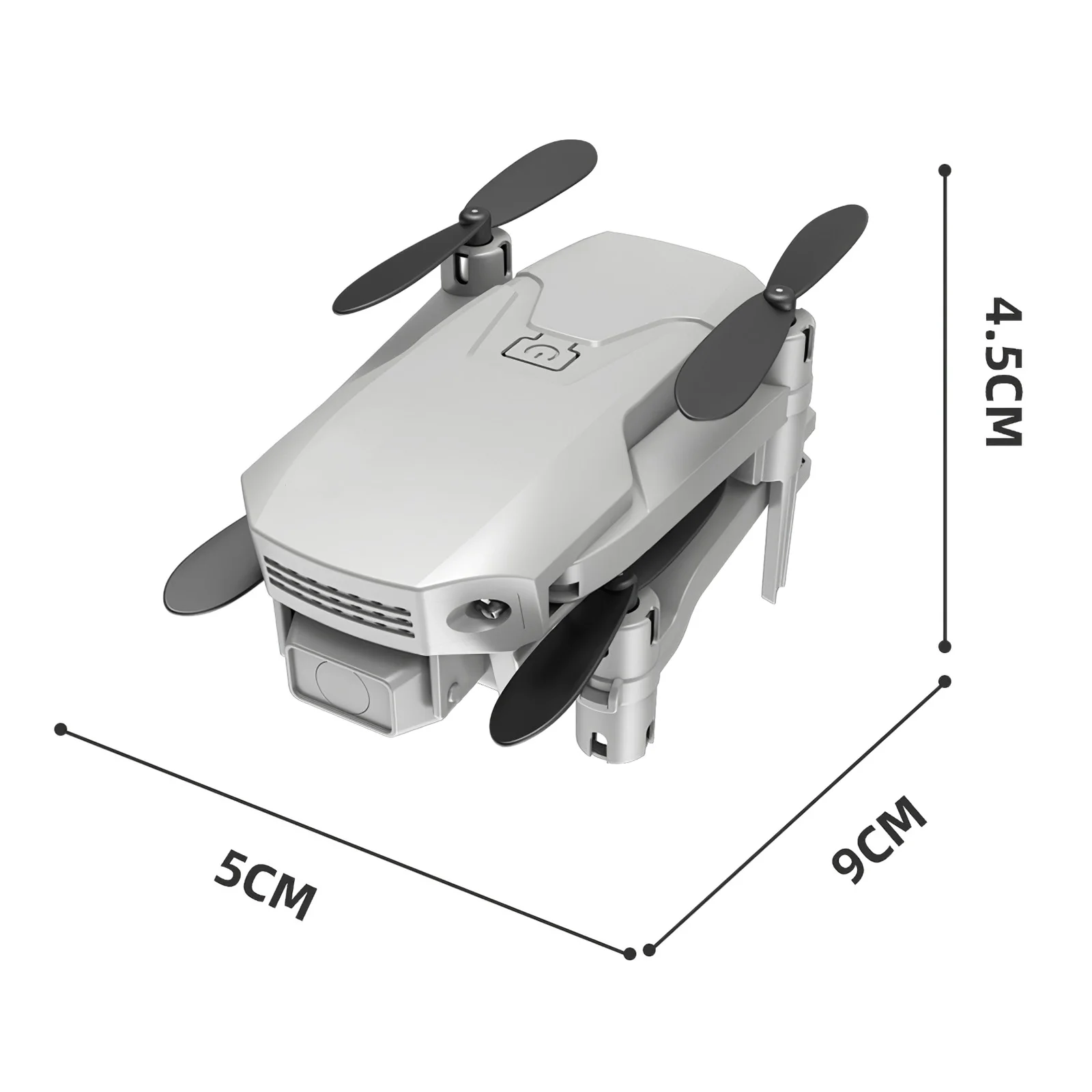 

Mini RC Drone 4K HD Camera Folding Quadcopter Professional RC Drone Toy Wifi Phone Controlling Led Light Practical Flying Camera