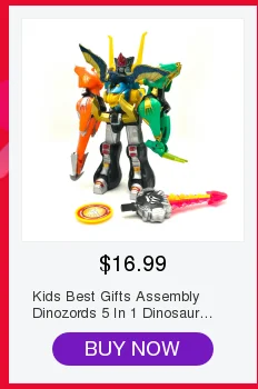 Деформационные игрушки 5 в 1 динозавр Рейнджерс Megazord сборка робот фигурки дети подарки на день рождения собранные динозавры