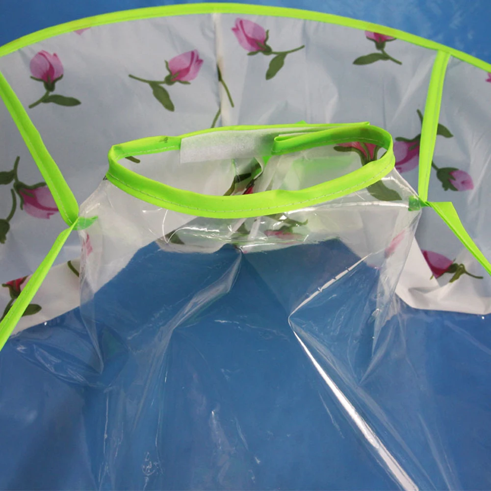 

Hairdresser Waterproof Hair Cutting Cape Children Transparent Haircut Cloak Hair Cutting Cape DIY Salon Hair Styling Cloth