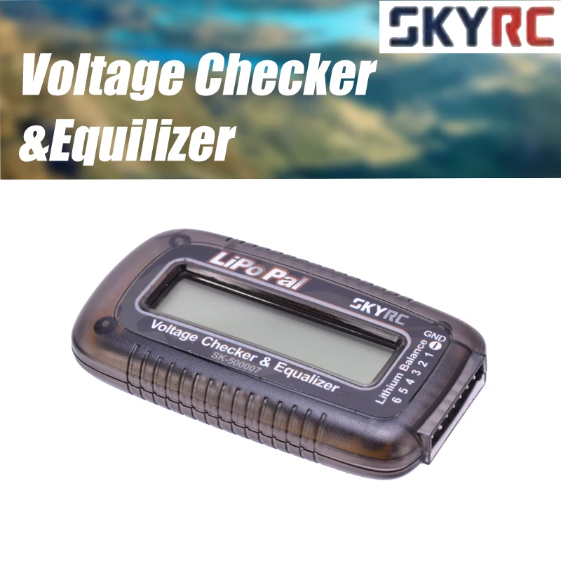 SKYRC LiPoPal 2 6S Lipo батарея проверка напряжения экватор самонивелирующийся балансир