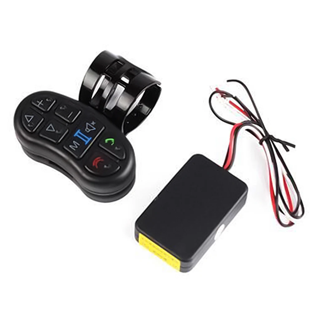 Универсальная беспроводная умная Автомобильная кнопка управления на руль DVD GPS