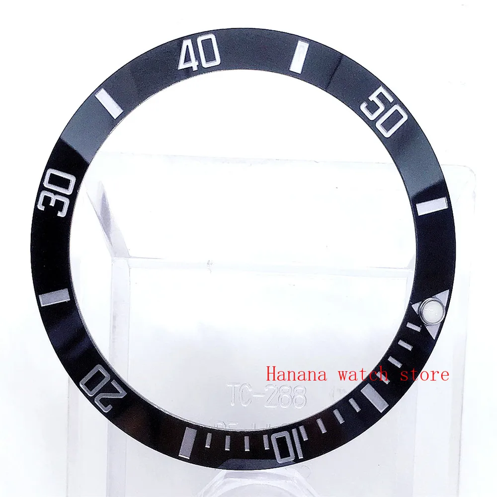 BLIGER 38 мм Высокое качество Безель вставки подходят 40 SUB/GMT автоматический механизм