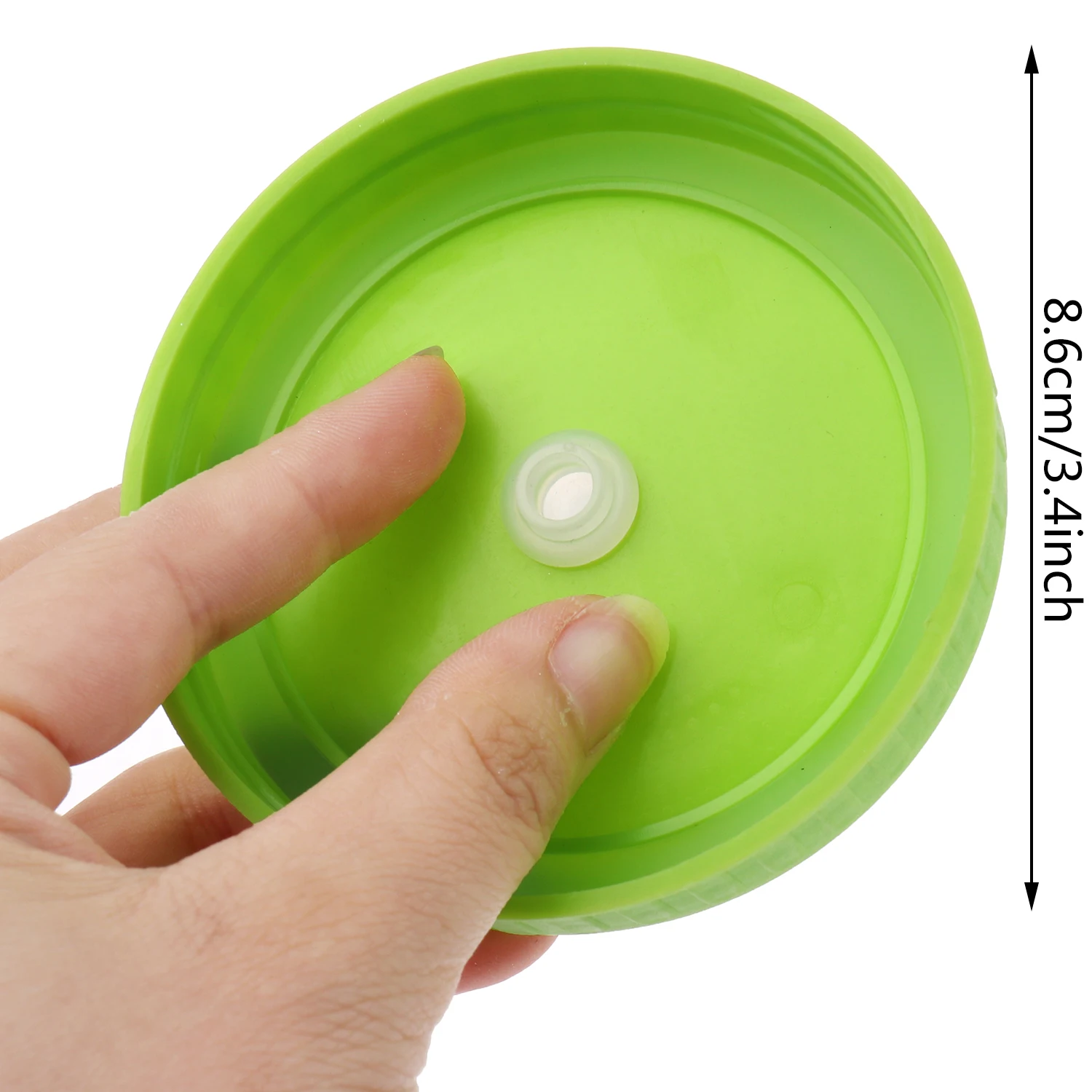 

4PCS Wide Mouth Silicone Mason Jar Lid Waterless Airlock Fermentation Lids Fermenting Sprout Cover For Sauerkraut Kimchi Pickles