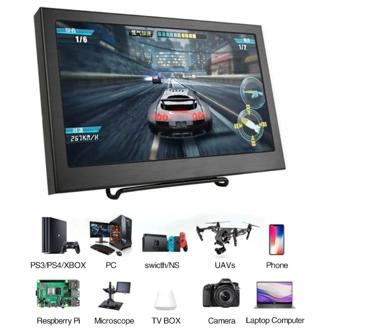 9.7inch 2K Monitor 2048X1536 Portable LED Display Mini HDMI-compatible Camera Respberry Pi MISTER FPGA IPS LCD | Компьютеры и офис