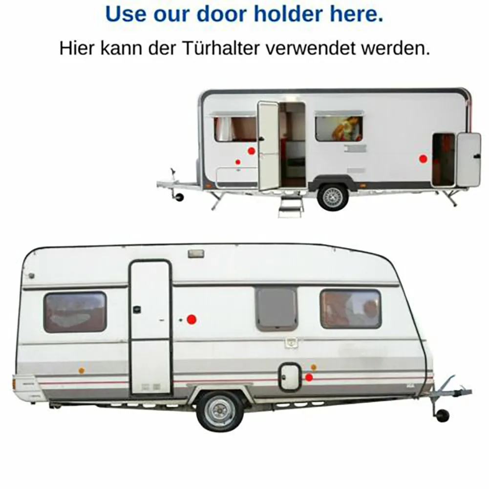 

Compass Door Retainer Catch Elddis For Swift Holder CDR7 Plastic White