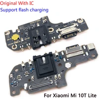 10pcs 100 original new usb power charger charging connector port flex cable mobile phone part for xiaomi mi 10t lite