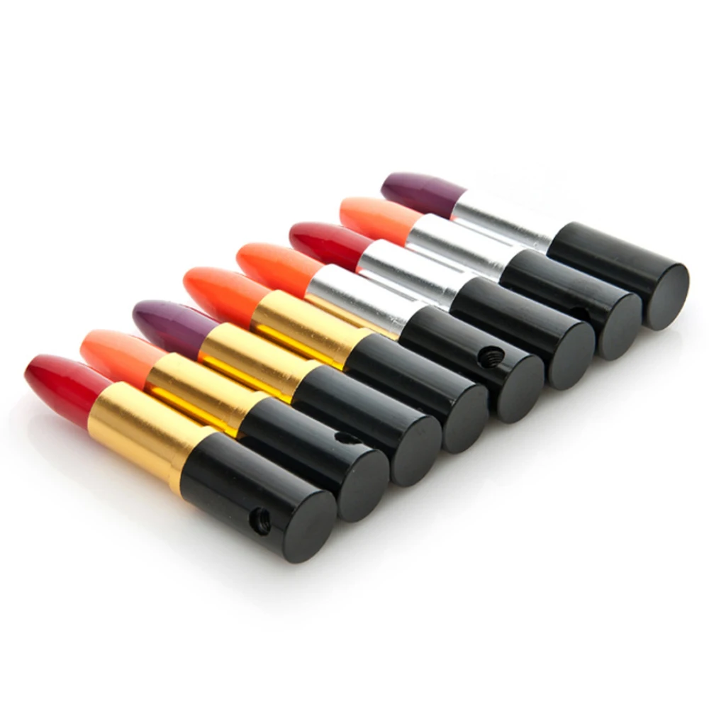 Металлические трубки для курения в форме губной помады 50 шт. аксессуары трав