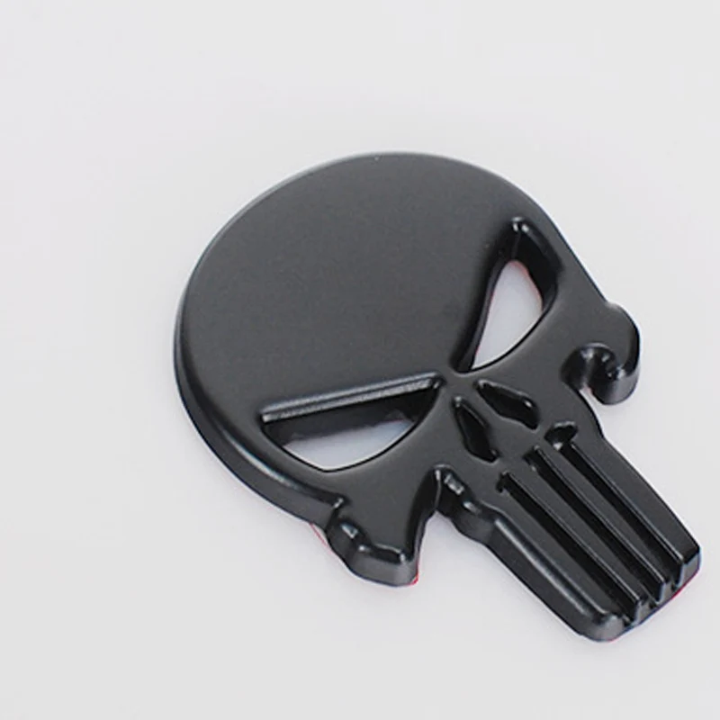 3D металлические наклейки в виде черепа для автомобильного багажника Dodge Ram 1500 2500