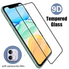 Защитное стекло 2 в 1 для iPhone 11 12 Pro Max 12 Mini 6 6S 7 8 4,7 дюймов Plus SE 2020