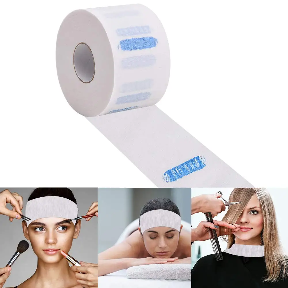 5 рулонов Профессиональный эластичный одноразовый рулон бумаги для шеи