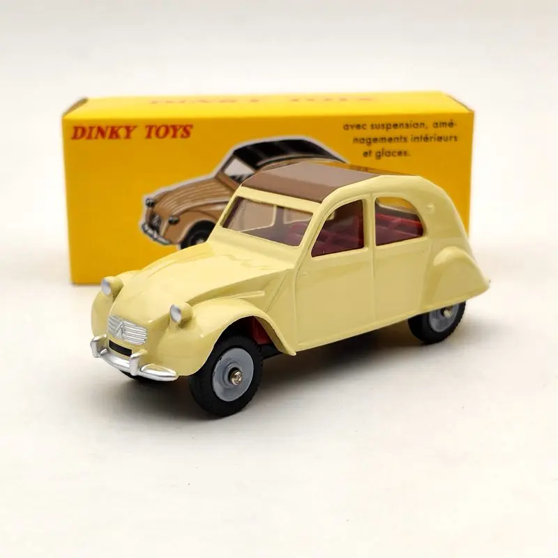 Коллекция 1/43 года игрушки DeAgostini Dinky модель 558 для Citroen микро модели 61 литые