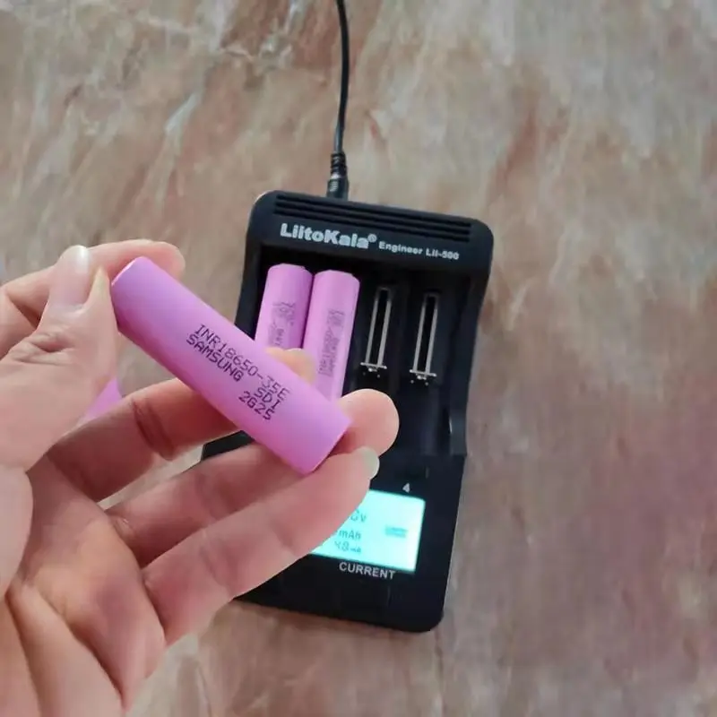 

1-20PCS 35E original power 18650 lithium battery 3500mAh 3.7v 25A high power INR18650 for electrical tools