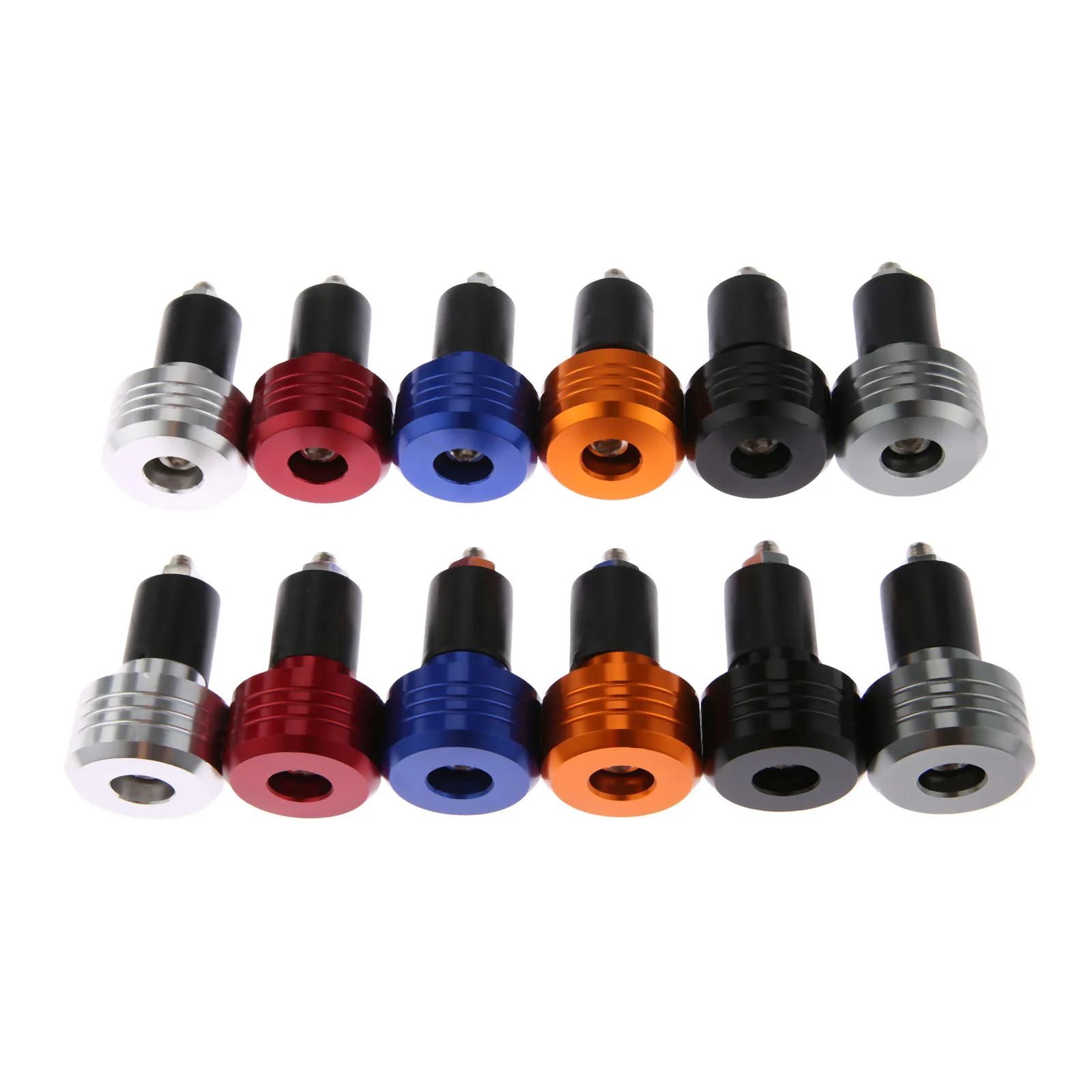 7/8 &quotCNC руль мотоцикла ручки бар концы слайдер вибрации Тяжелая взвешенная