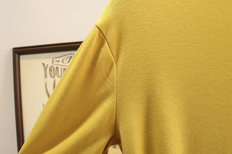 Женская Весенняя футболка женские вязаные топы однотонная майка с высоким