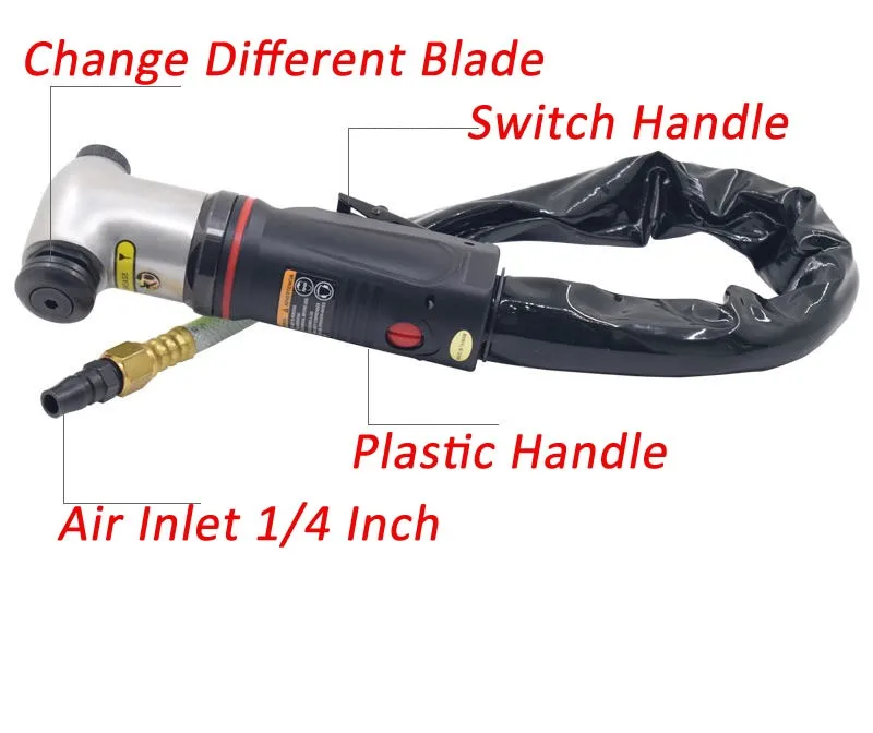 Пневматический нож для отсечки окон автоматический резак ветрового стекла с 6