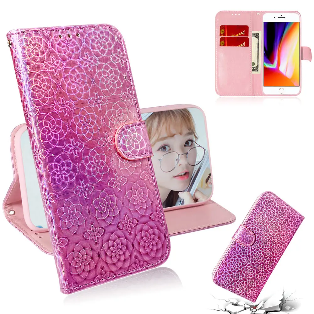 Shiny Cases for LG K40S 2019 LGK40S LMX430EMW LM-X430EMW Card Slot Wallet Phone Cover K 40S X430EMW LMX430BMW Case | Мобильные