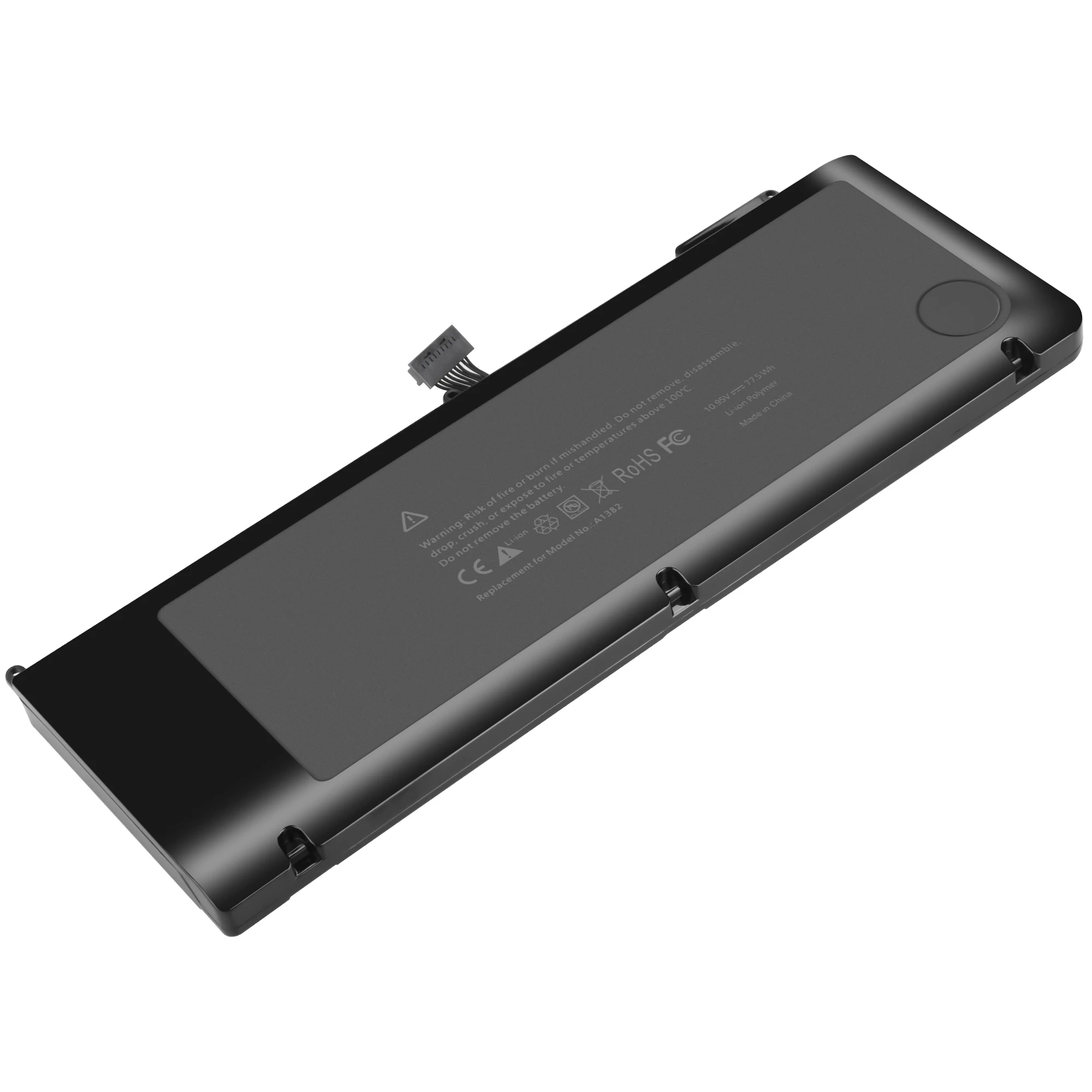

10.95V 77.5Wh Replacement Battery A1382 for 15 inch MacBook Pro Core i7 only for Early/Late 2011, Mid 2012