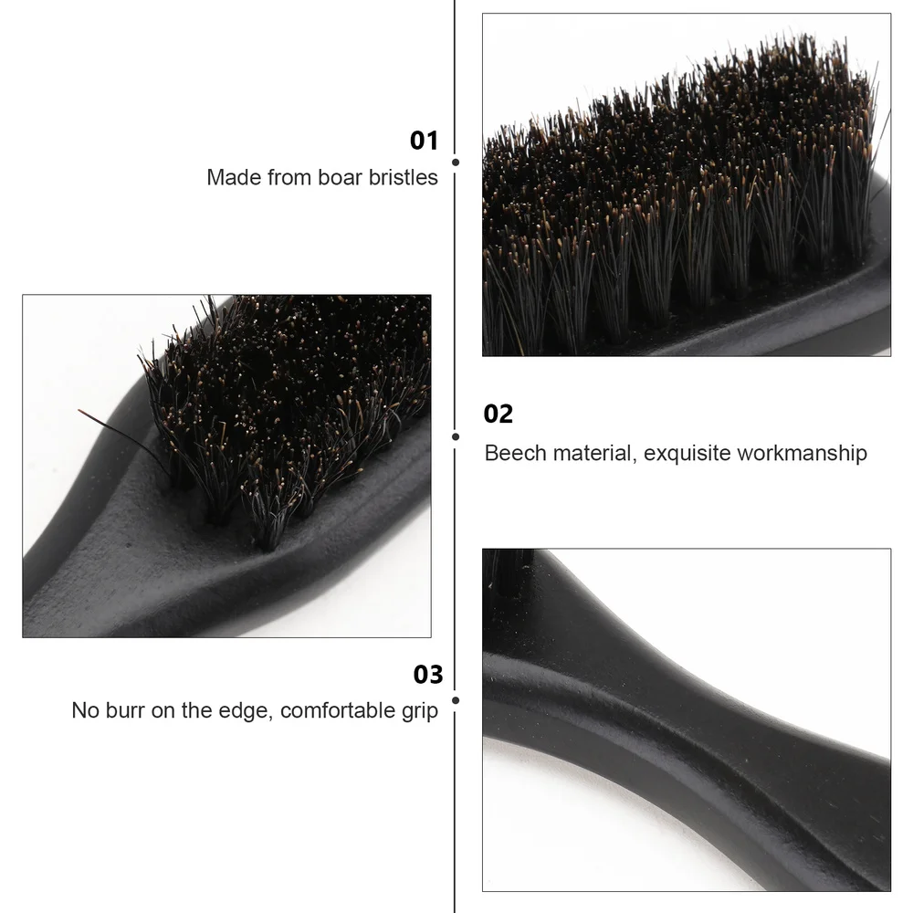 

1Pc Male Shaving Brush Salon Beard Care Brush Personal Care Supply Black