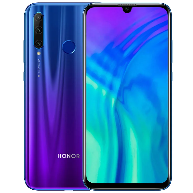 Huawei Honor 20 смартфон мобильный телефон 48MP AI Quad Camera 6 26 &quotполноразмерный дисплей 4000
