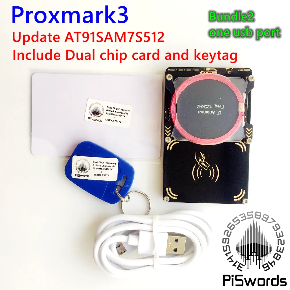 proxmark3 Набор для разработки костюмов 3,0 proxmark NFC RFID считыватель писатель для rfid nfc карты копировальный аппарат клон трещина 2 USB порта 512K